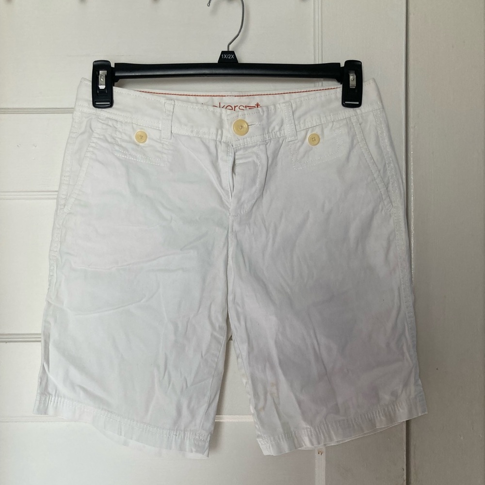 Adorable White Summer Shorts